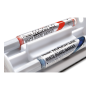Zestaw 4 markerów do tablic Pentel Maxiflo z tłoczkiem i gąbką - 3