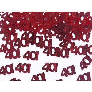 Konfetti PartyDeco Liczba 40, 15g