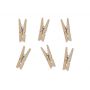 Klamerki drewniane PartyDeco 30mm Naturalne, 20szt - 2