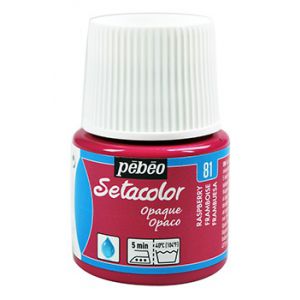 Farba do tkanin Pebeo Setacolor 45ml, Różowa/81 Raspberry