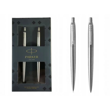 Zestaw Parker Jotter Duo CT BP+MP, Długopis + Ołówek (0.5mm) Steel - 3