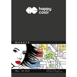Blok do markerów Happy Color ART A4/25/100g