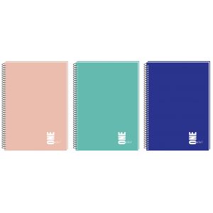 Kołozeszyt Interdruk One Color A4/80/70g kratka