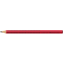 Ołówek Faber-Castell Jumbo Grip, B, czerwony - 2