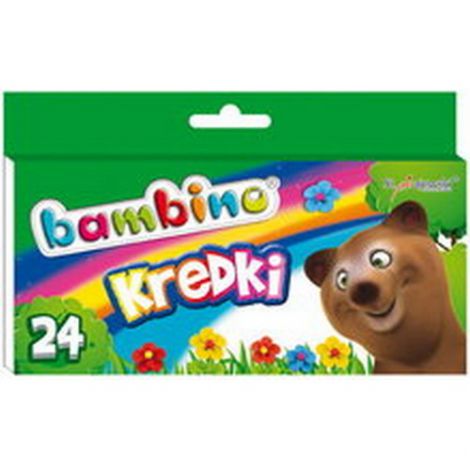Kredki świecowe Bambino, 24 kolorów - 2