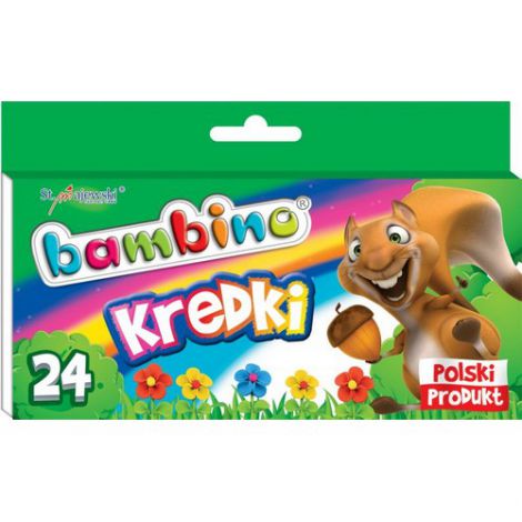 Kredki świecowe Bambino, 24 kolorów - 3