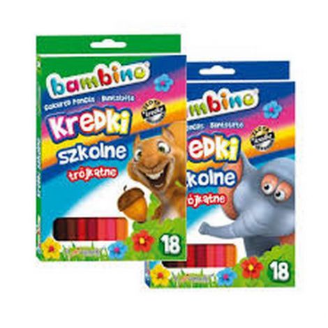 Kredki ołówkowe Bambino, 18 kolorów - 3