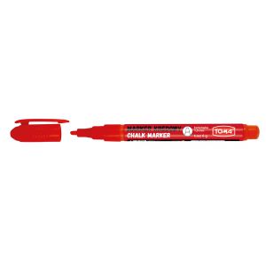 Marker kredowy do tablic Toma TO-293 1.5mm, Czerwony