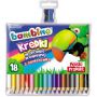 Kredki ołówkowe Bambino, 18 kolorów + temperówka - 4