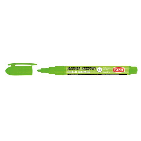Marker kredowy do tablic Toma TO-293 1.5mm, Zielony