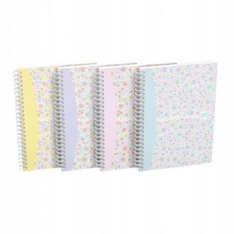 Kołobrulion Oxford Floral A5/60 kratka - 2