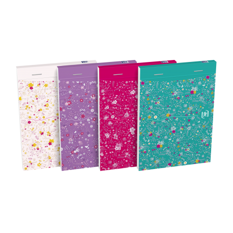 Notatnik Oxford Floral A6/80 linia