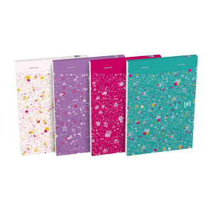 Notatnik Oxford Floral A6/80 linia