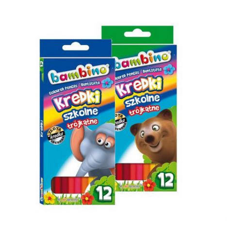 Kredki ołówkowe Bambino, 12 kolorów - 4