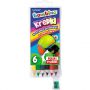 Kredki ołówkowe Bambino, 6 kolorów + temperówka - 4