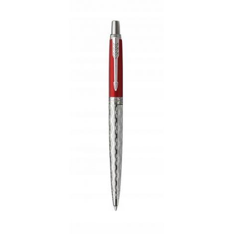 Długopis Automatyczny Parker Jotter CT BP GB Czerwono-srebrny