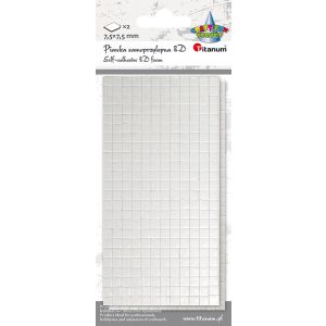 Pianka samoprzylepna Hasta 7.5x7.5mm Biała