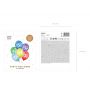 Balony 5th Birthday, 30 cm, Metallic Mix, 6 sztuk - 3