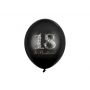 Balony 18 & Brilliant, 30 cm, Pastel Black, 6 sztuk - 2