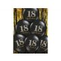 Balony 18 & Brilliant, 30 cm, Pastel Black, 6 sztuk - 3