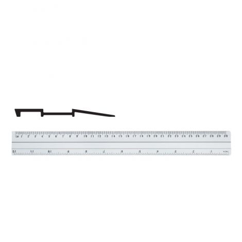 Linijka Grand aluminiowa 30cm