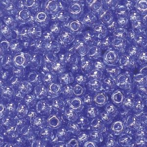 Koraliki szklane Knorr Prandell 2.5mm, Niebieskie transparentne