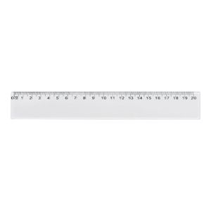 Linijka Grand plastikowa, 20 cm