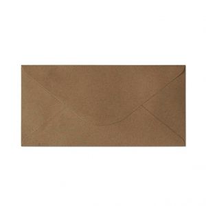 Koperta Argo DL Nature Kraft Beż ciemny 120g, 1szt