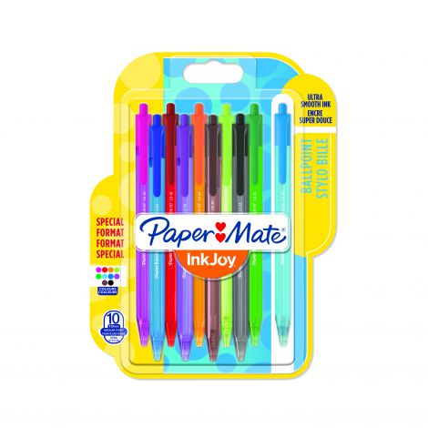 Długopisy PaperMate Inkjoy Mix Kolorów 10szt - 2