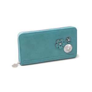 Portfel Nici 20.5x11.5cm, eko skóra Trendy Blue