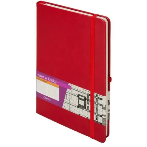 Notes Antra Formalizm A4/96/80g kratka, Czerwony