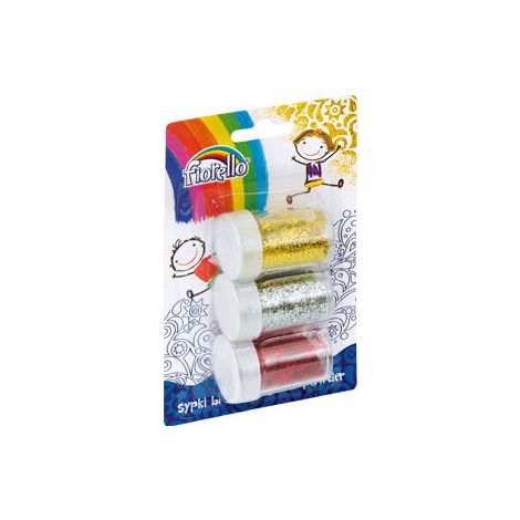 Brokat sypki Fiorello 3 kolory x 8g