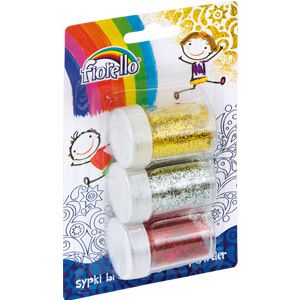Brokat sypki Fiorello 3 kolory x 8g