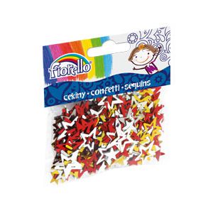Konfetti Cekinowe Fiorello Gwiazdki duże