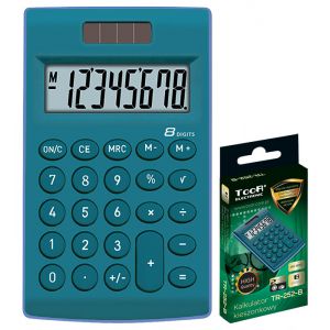 Kalkulator Toor kieszonkowy TR-252-B, 8-pozycyjny