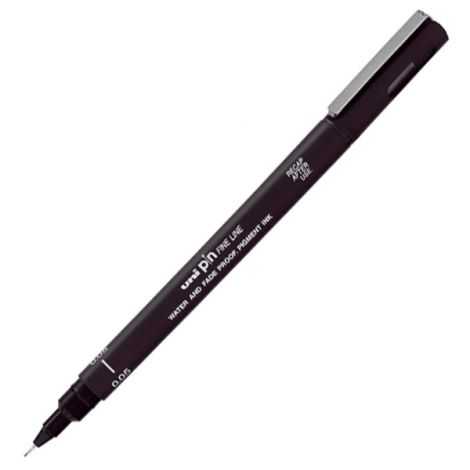 Cienkopis kreślarski Uni Pin-200, 0.05mm, czarny