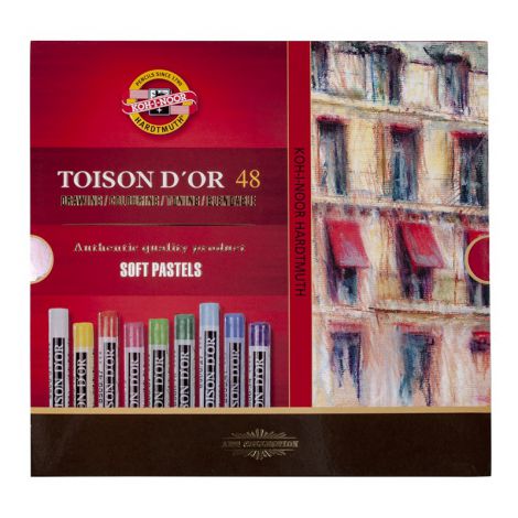 Pastele suche Koh-i-Noor Toison D'Or, 48 kolorów