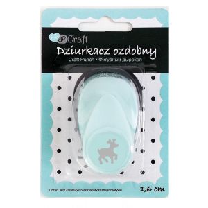 Dziurkacz ozdobny dpCraft 1,6cm Jelonek