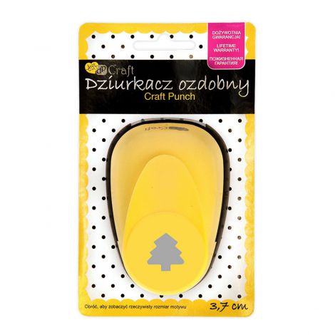 Dziurkacz ozdobny dpCraft 3,7cm Jodła