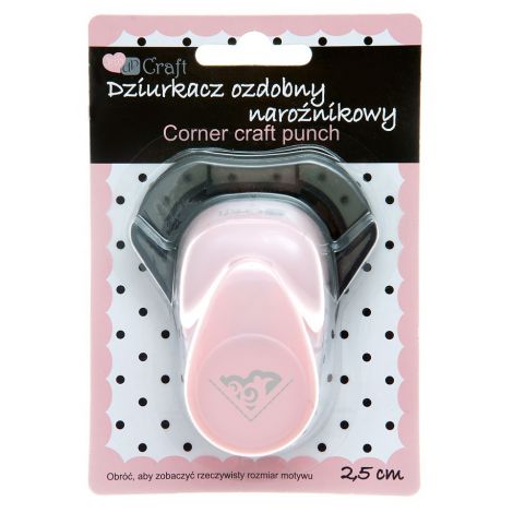 Dziurkacz ozdobny narożnikowy dpCraft 2,5cm Decor