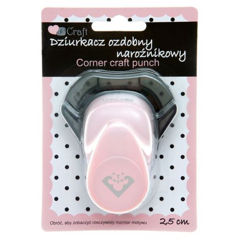 Dziurkacz ozdobny narożnikowy dpCraft 2,5cm Herb