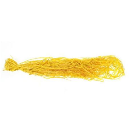 Rafia dekoracyjna Czakos 60g, Cytrynowa