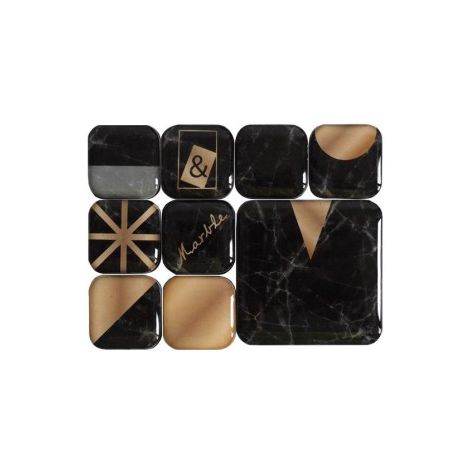 Magnesy Incood Czarne, 9szt