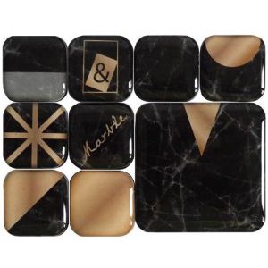 Magnesy Incood Czarne, 9szt