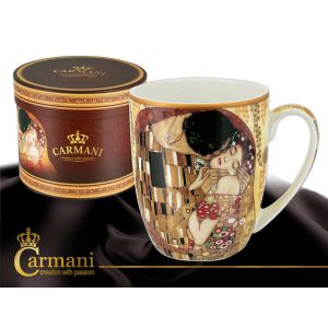 Kubek Carmani Camio 330ml - G. Klimt, Pocałunek
