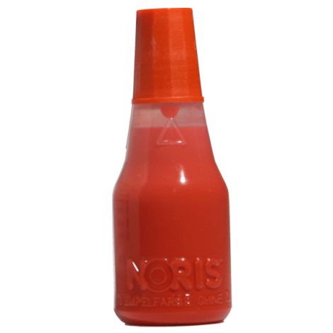 Tusz do stempli Noris bezolejowy 25ml, Czerwony