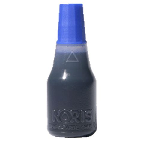 Tusz do stempli Noris bezolejowy 25ml, Niebieski