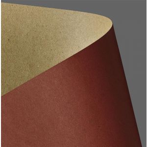 Karton ozdobny Argo A4/275/20szt Kraft Czerwony