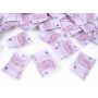 Tuba konfetti PartyDeco z banknotami 500 euro, 60cm - 4