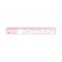 Tuba konfetti PartyDeco z płatkami róż, biała, 40cm - 3